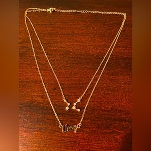 3/$7 “Virgo” Forever 21 layered necklace